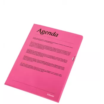 Esselte Folder 105my A4 Box of 100, A4, Polypropylen (PP), Rot, Hochformat, 220 mm, 1 mm
