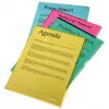 Esselte Folder 105my A4 Box of 100, A4, Polypropylen (PP), Rot, Hochformat, 220 mm, 1 mm