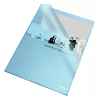 Esselte Ordner 105my A4 100er-Box, A4, Polypropylen (PP), Blau, Hochformat, 220 mm, 1 mm