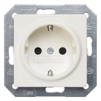 Siemens 5UB1518 Steckdose Typ F Weiß