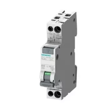 Siemens 5SV1316-7KK16 Leitungsschutzschalter FI/LS-Schalter (RCBO) Typ A 1P+N