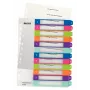 Esselte 1244-00-00 Numerisches Tab-Register Polypropylen (PP) Mehrfarbig