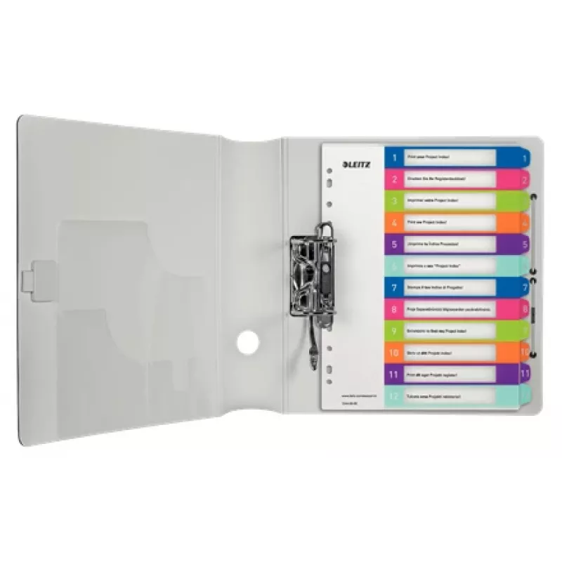 Esselte 1244-00-00 Numerisches Tab-Register Polypropylen (PP) Mehrfarbig