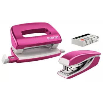 Leitz 55612023 Heftgerät Metallic, Pink