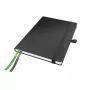 Leitz Notebook Complete A5 kariert 96 g 80 Blatt, Schwarz, A5, 80 Blatt, 96 g/m², kariertes Papier, Hardcover