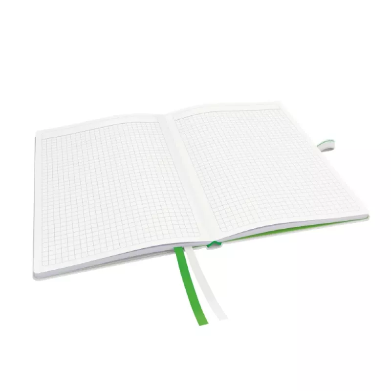 Leitz Notebook Complete A5 kariert 96 g 80 Blatt, Schwarz, A5, 80 Blatt, 96 g/m², kariertes Papier, Hardcover