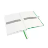 Leitz Notebook Complete A5 kariert 96 g 80 Blatt, Schwarz, A5, 80 Blatt, 96 g/m², kariertes Papier, Hardcover