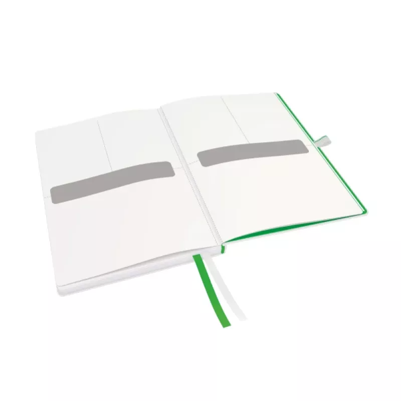 Leitz Notebook Complete A5 kariert 96 g 80 Blatt, Schwarz, A5, 80 Blatt, 96 g/m², kariertes Papier, Hardcover