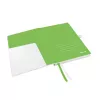 Leitz Notebook Complete A5 kariert 96 g 80 Blatt, Schwarz, A5, 80 Blatt, 96 g/m², kariertes Papier, Hardcover