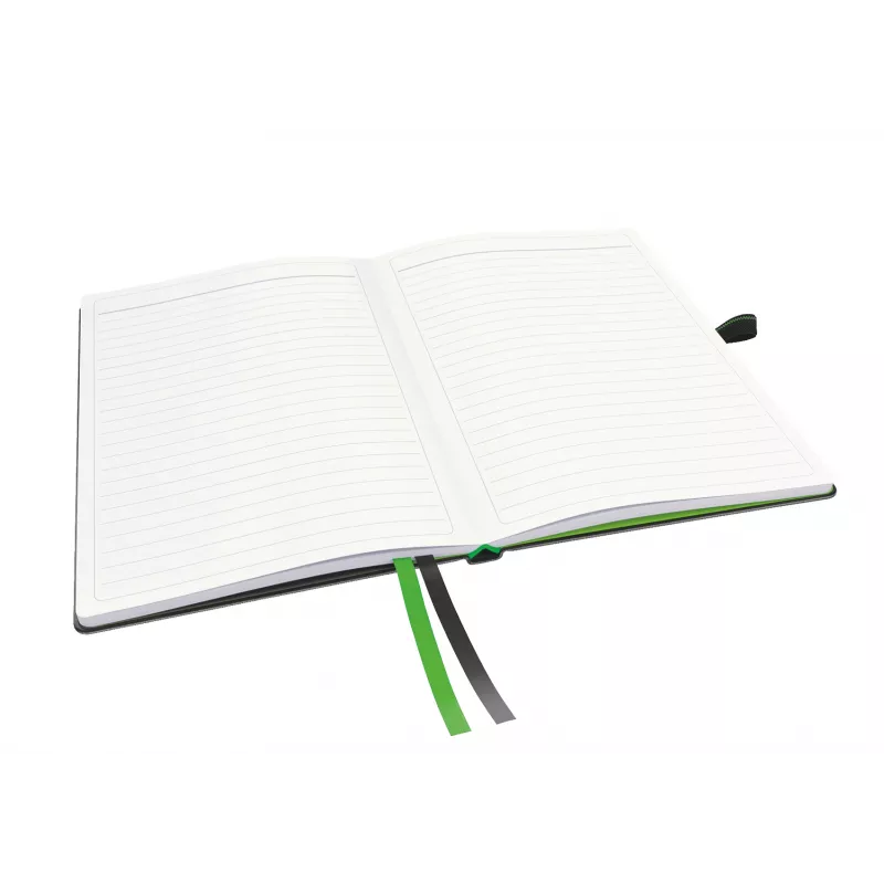 Leitz Notizbuch Complete A5 liniert 96 g 80 Blatt, Schwarz, A5, Hardcover