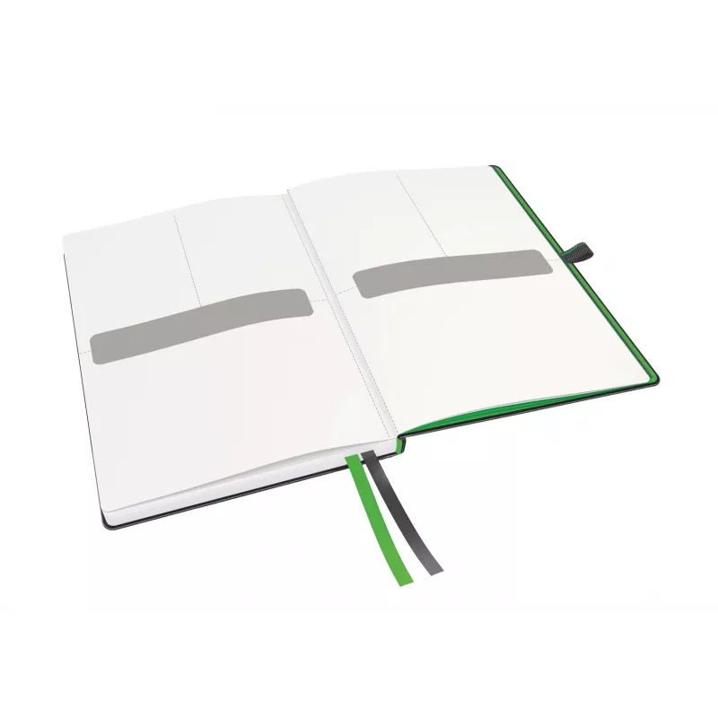 Leitz Notizbuch Complete A5 liniert 96 g 80 Blatt, Schwarz, A5, Hardcover