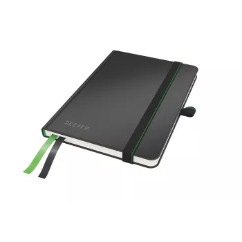 Leitz Notebook Complete A6 liniert 96 g 80 Blatt, Schwarz, A6, Hardcover