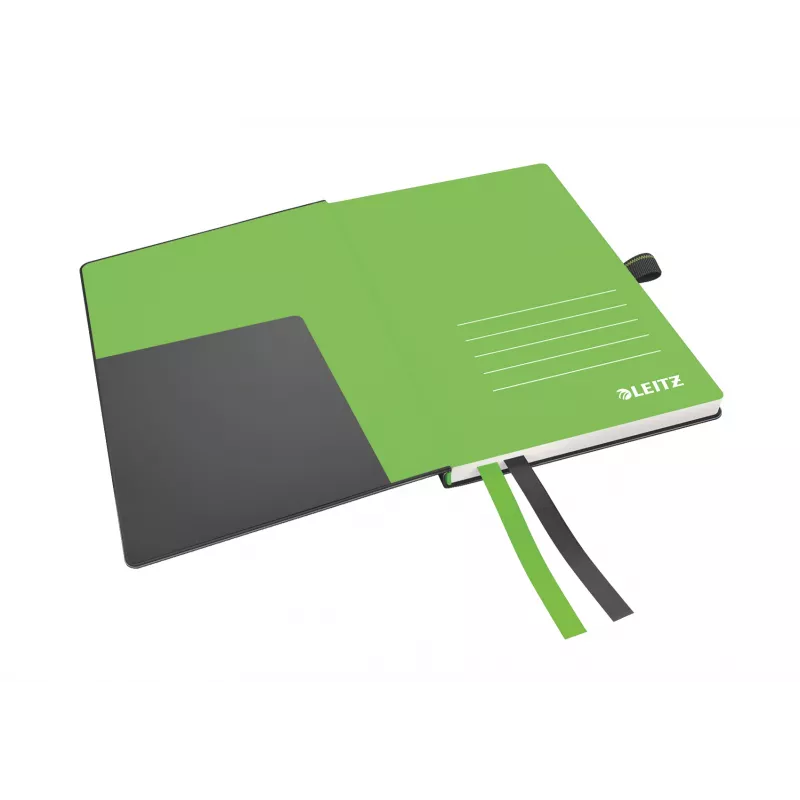 Leitz Notebook Complete A6 liniert 96 g 80 Blatt, Schwarz, A6, Hardcover