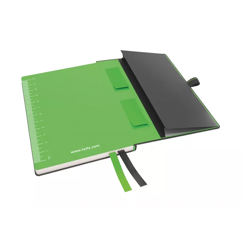 Leitz Notebook Complete A6 liniert 96 g 80 Blatt, Schwarz, A6, Hardcover