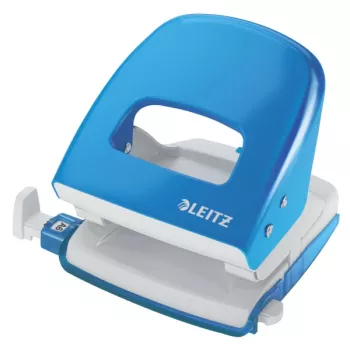 Leitz Locher 5008 NeXXt, 2-fach 30 Blatt, 30 Blatt, Blau, Metall, 8 cm, A6, 5,5 mm
