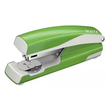 Leitz NeXXt Heftgerät, 30 Blatt, grün, silber, 24/6, Metall, Kunststoff, 80 g/m², Toplader