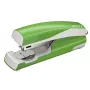 Leitz NeXXt Heftgerät, 30 Blatt, grün, silber, 24/6, Metall, Kunststoff, 80 g/m², Toplader