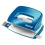 Leitz NeXXt Locher WOW Mini 2-fach / 10 Blatt, 10 Blatt, Blau, Kunststoff, 8 cm, 5,5 mm, A4