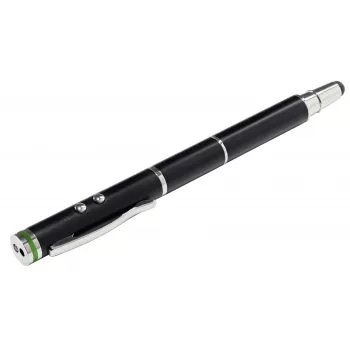 Leitz Stylus pens 4 in one Complete für Touchscreen-Geräte, Universal, Markenkompatibilität, Schwarz, iPad, Messing, Silikon, LR41