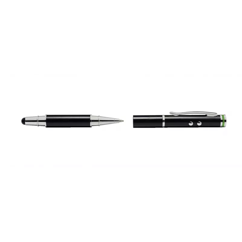 Leitz Stylus pens 4 in one Complete für Touchscreen-Geräte, Universal, Markenkompatibilität, Schwarz, iPad, Messing, Silikon, LR41