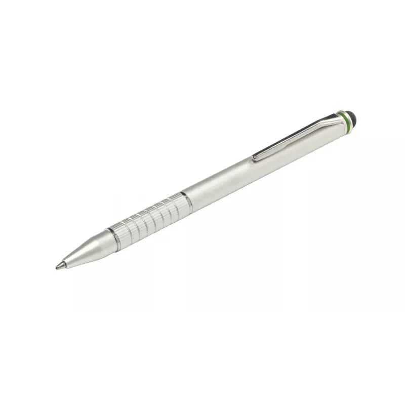 Leitz Stylus-Stifte 2-in-1 Complete für Touchscreen-Geräte, Universal, Alle Marken, Silber, iPad, Aluminium, Silikon, 10 g