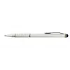 Leitz Stylus-Stifte 2-in-1 Complete für Touchscreen-Geräte, Universal, Alle Marken, Silber, iPad, Aluminium, Silikon, 10 g
