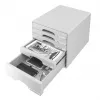 Leitz Drawer cabinet Plus 5-drawer, 5 Schubladen, Kunststoff, Grau, 287 x 363 x 270 mm