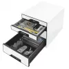 Leitz 52520001 Schreibtischschubladen-Organizer Polystyrol Schwarz, Weiß