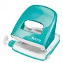 Leitz NeXXt Locher WOW 5008 Metall 2-fach / 30 Blatt, 30 Blatt, Blau, Weiß, Metall, 8 cm, 5,5 mm, A6