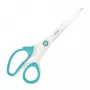 Leitz WOW Titanium Büroschere 205 mm, gerader Schnitt, Einzeln, Blau, Weiß, Edelstahl, Büroschere, Titan