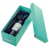 Leitz Click & Store WOW CD-Aufbewahrungsbox, Türkis, Karton, 143 mm, 352 mm, 136 mm, 440 g