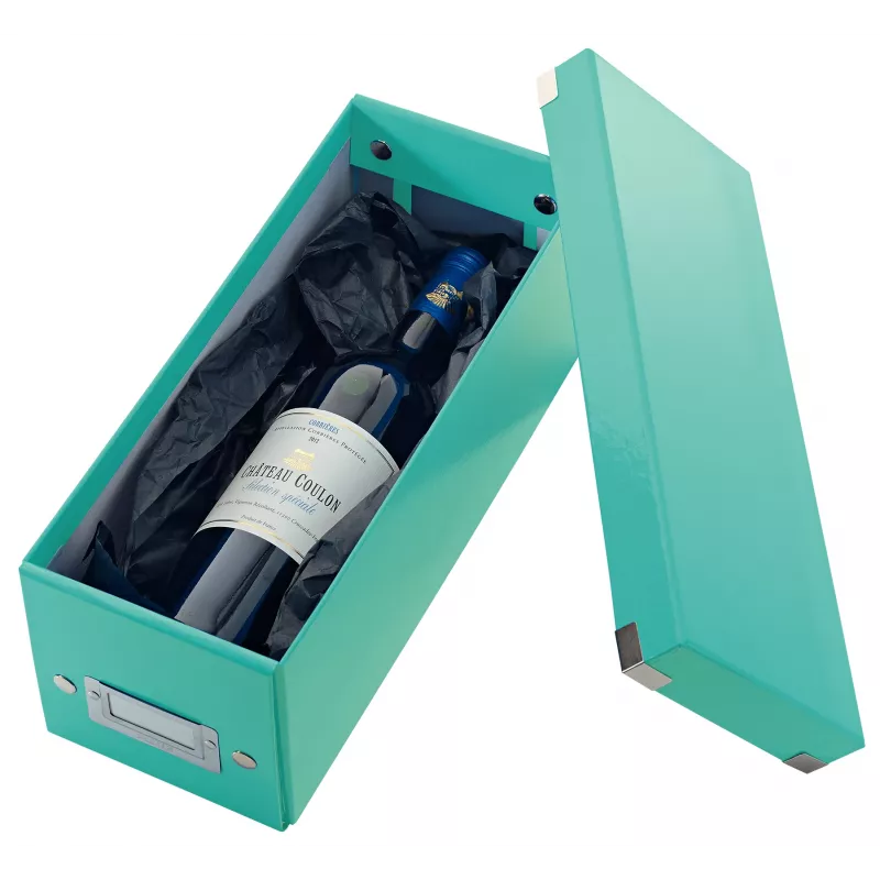 Leitz Click & Store WOW CD-Aufbewahrungsbox, Türkis, Karton, 143 mm, 352 mm, 136 mm, 440 g