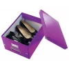 Leitz Click & Store WOW Medium Storage Box, lila, Karton, 16,7 L, 281 mm, 200 mm, 265 x 335 x 188 mm
