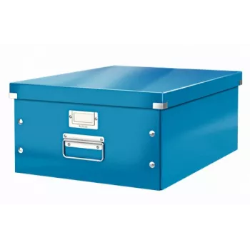 Leitz Click & Store WOW Große Aufbewahrungsbox, Blau, Karton, 1,28 kg