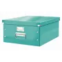 Leitz Click & Store WOW Große Aufbewahrungsbox, Türkis, Karton, 29,6 L, 1,28 kg, 1 Stk.