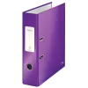 Leitz Hebelordner 180° WOW POB/laminiert A4/80mm, A4, Karton, Lila, 600 Blatt, 80 g/m², 8 cm