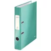 Leitz Lever Arch File 180° WOW POB/Laminated A4/50mm, A4, Carton, Türkis, 350 Blatt, 80 g/m², 5 cm