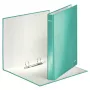 Leitz Ringbinder WOW laminiert A4+ 2DR/25mm, A4, Karton, Blau, Weiß, 250 Blatt, 80 g/m²