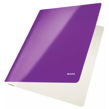 Leitz flach File Karton/Pappe WOW A4, A4, Karton, Lila, 250 Blatt, 240 mm, 3 mm