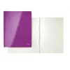 Leitz flach File Karton/Pappe WOW A4, A4, Karton, Lila, 250 Blatt, 240 mm, 3 mm