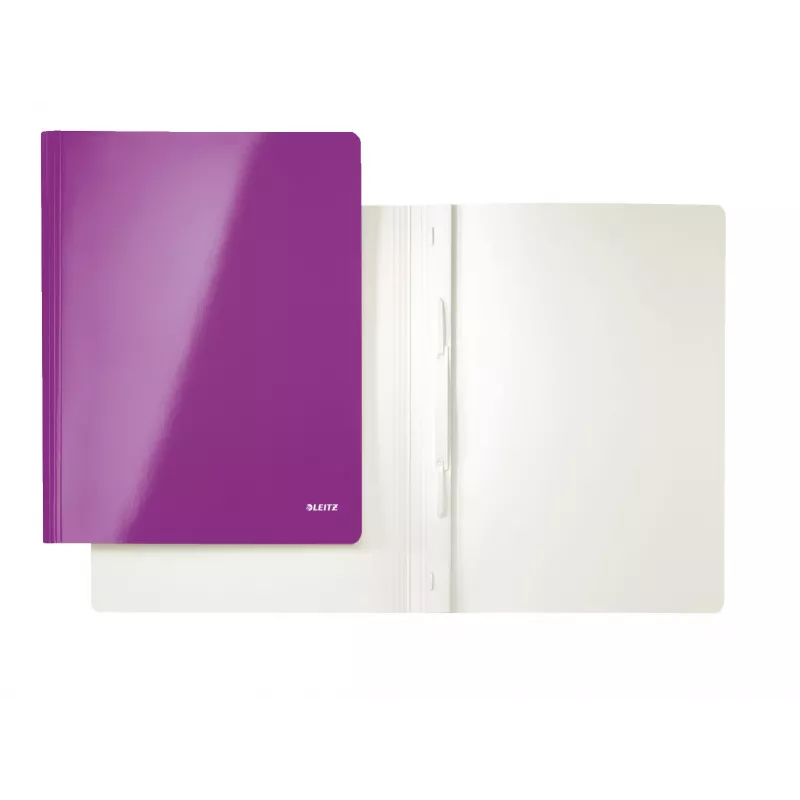 Leitz flach File Karton/Pappe WOW A4, A4, Karton, Lila, 250 Blatt, 240 mm, 3 mm