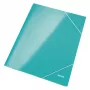 Leitz 3-Klapp-Mappe WOW Card/POB A4, A4, Polypropylen (PP), Grün, 250 Blatt, 80 g/m², Papier