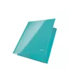 Leitz 3-Klapp-Mappe WOW Card/POB A4, A4, Polypropylen (PP), Grün, 250 Blatt, 80 g/m², Papier