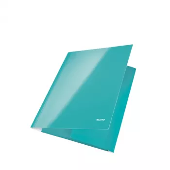 Leitz 3-Klapp-Mappe WOW Card/POB A4, A4, Polypropylen (PP), Grün, 250 Blatt, 80 g/m², Papier