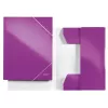 Leitz 3-Klapp-Mappe WOW Karte/POB A4, A4, Polypropylen (PP), Violett, 250 Blatt, 80 g/m², Papier