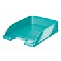 Leitz Briefablage WOW, Kunststoff, Blau, A4, Umschlag, Brief, Notiz, Papier, 242 x 330 x 60 mm, 255 x 357 x 70 mm