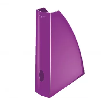 Leitz WOW Zeitschriftensammler, Lila, Kunststoff, A4, 290 g
