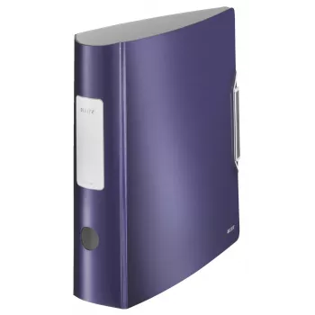 Leitz 180° Aktiv-Hebelordner Active Style PP A4/80 mm, A4, Polyfoam, Blau, 500 Blatt, 80 g/m², 8,2 cm