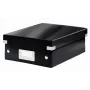 Leitz Click & Store WOW Small Organiser Box, Schwarz, Carton, 600 g