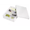Leitz Click & Store WOW Medium Organiser Box, Weiß, Karton, 880 g